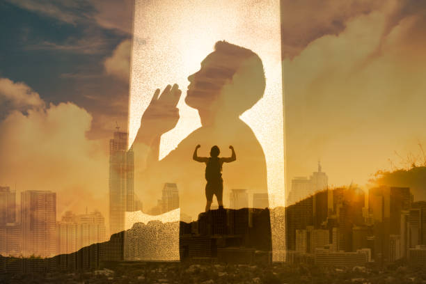 istock Man praying to gdo for strength 1486906484