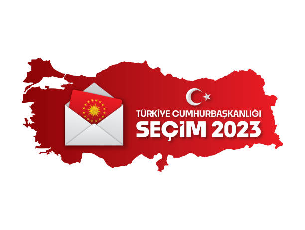 ilustrações de stock, clip art, desenhos animados e ícones de cumhurbaşkanliği  seçi̇mi̇ 2023 oy verme - secretary of state