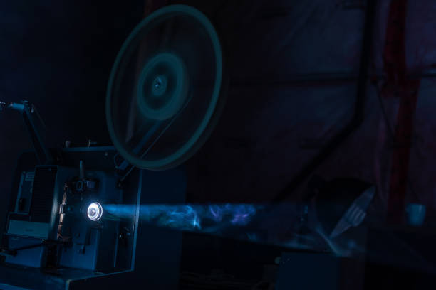 istock Old film cinema projector 1486909983