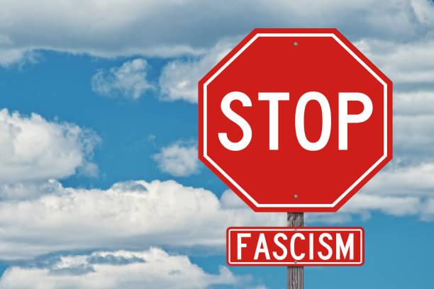 istock Stop Fascism Sign 1486910092