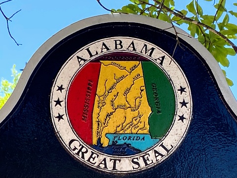 Alabama Great Seal in Montgomery, Alabama