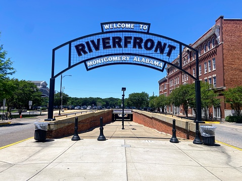 Riverfront in Montgomery, Alabama