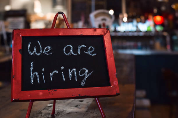 istock We are hiring sign in a restaurant 1486915920