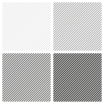 Seamlessly repeatable lines grid geometrical pattern, background. Diagonal, oblique, tilt and slanted lines mesh. Vector illustration. EPS 10.