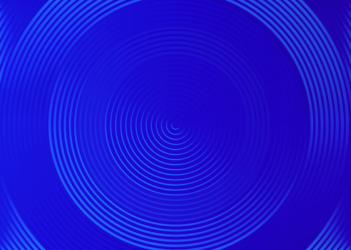 Virtual Reality Abstract Background with concentric circles