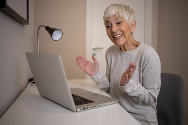 istock Woman working from home 1486943913