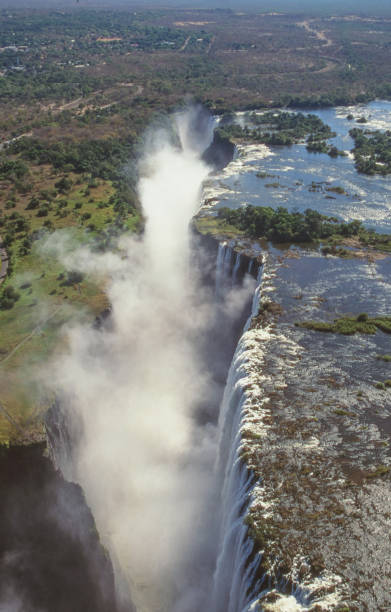 istock Victoria Falls Aerial View 1486953206