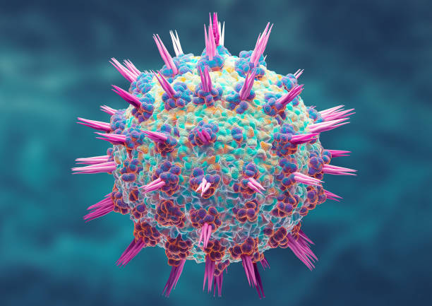 Arcturus new variant of the coronavirus, called XBB.1.16. Genetic mutation of Covid-19. 3D illustration stock photo