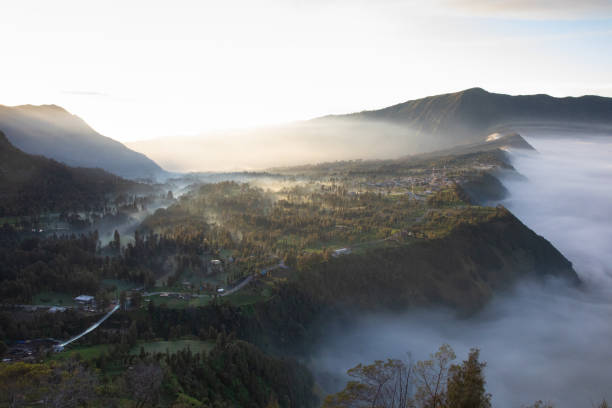 istock Cemoro Lawang at sunrise, Indonesia 1486970894