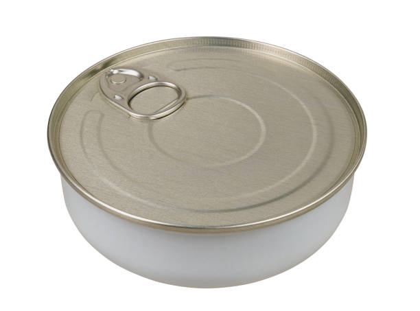 istock New closed tin can with canned food isolated 1486971644