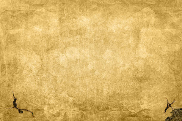 istock Old paper vintage sepia retro texture background 1486983100
