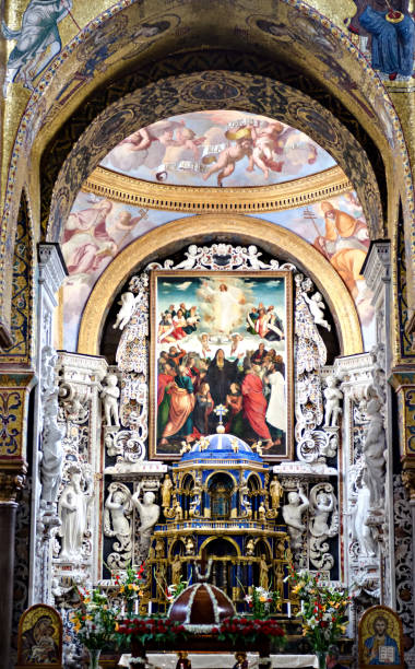 istock Catholic Church of Byzantine in Sicily 1486989890