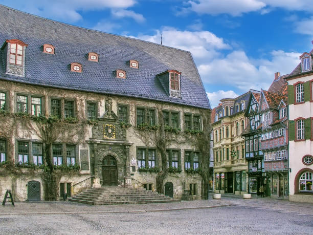 istock Town hall of Quedlinburg, Germany 1486990134