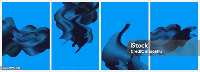 istock blue curve smooth blend gradient fluidity fashion background collection 1486996580