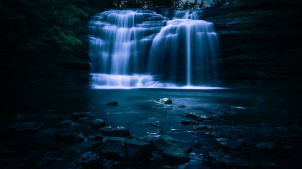 istock Water fall in upstate New York 1486999439