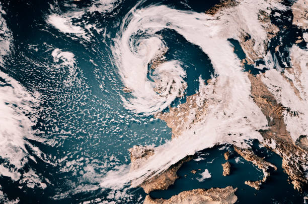 istock Storm Noa 2023 Cloud Map Atlantic Ocean Europe 3D Render Neutral 1487001965