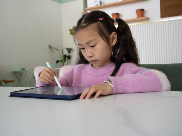 istock Tablet use by children: educational tool or health risk? 1487002209