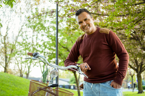 istock Male cyclists, on a sunny spring day. 1487008908