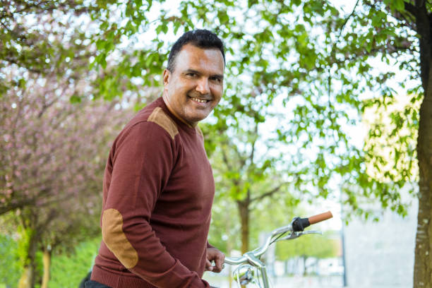 istock Male cyclists, on a sunny spring day. 1487008927