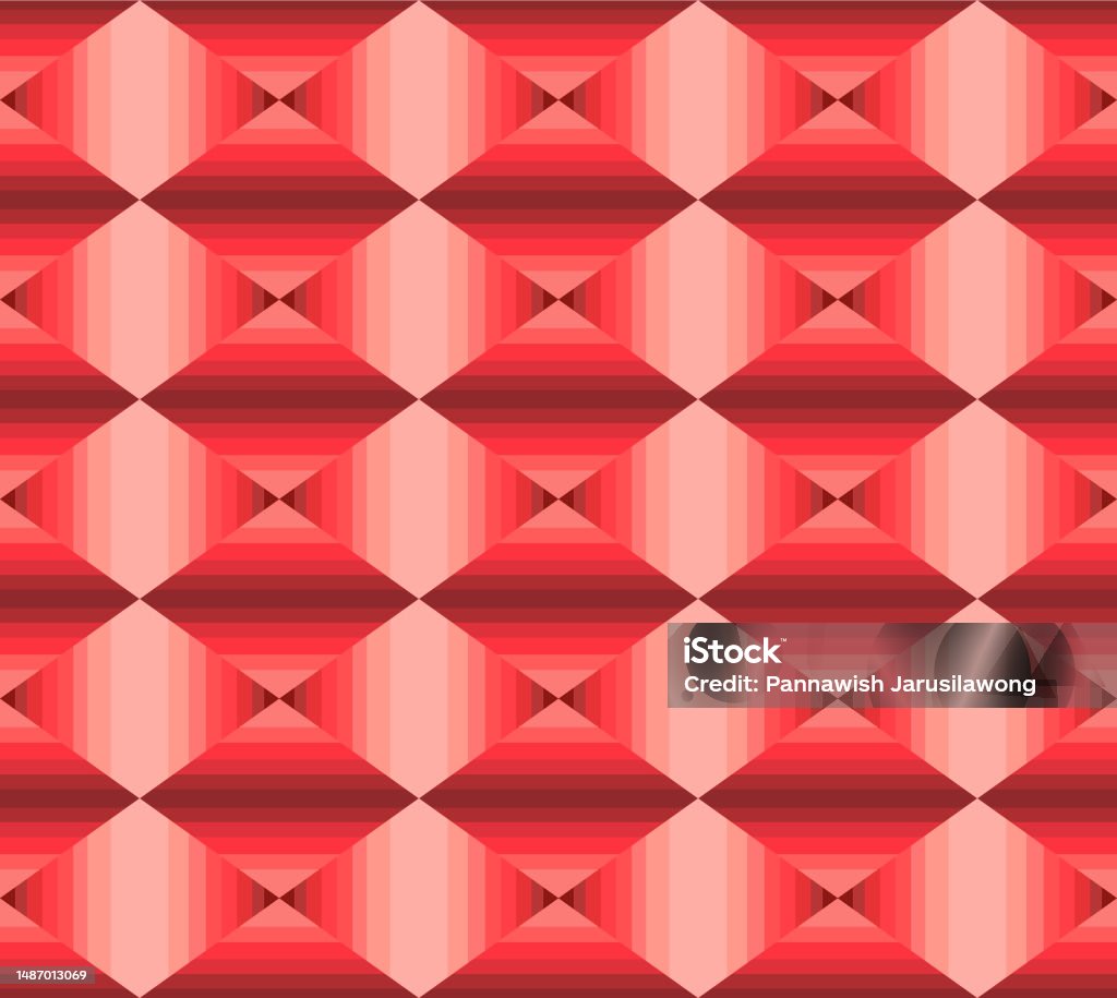 Diamond Pattern Step File Japanese Step Gradient Diamond Vector Seamless Pattern Stock ...