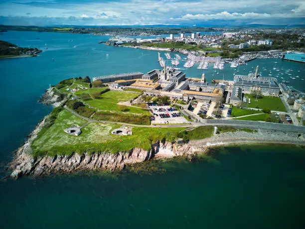 Devil's Point is a location in Plymouth, The area offers stunning views of the water and surrounding landscape.