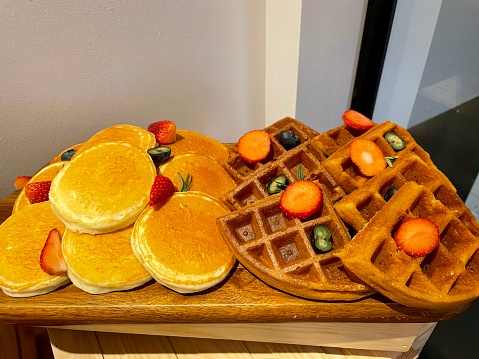 waffle Bakery in breakfast set
