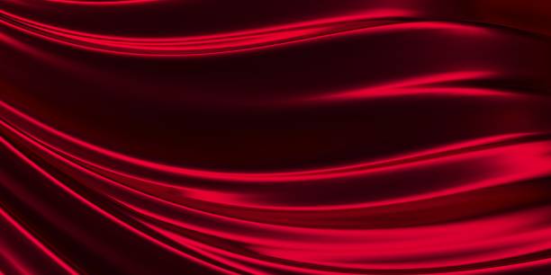istock Red cloth. Abstract beautiful satin background 1487029056