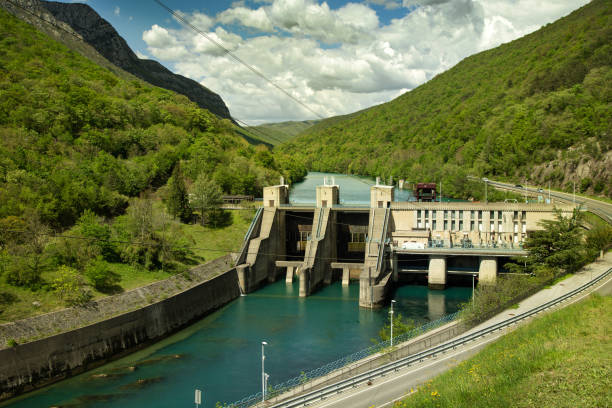istock Hydro power plant at river Soca in Slovenia 1487033032