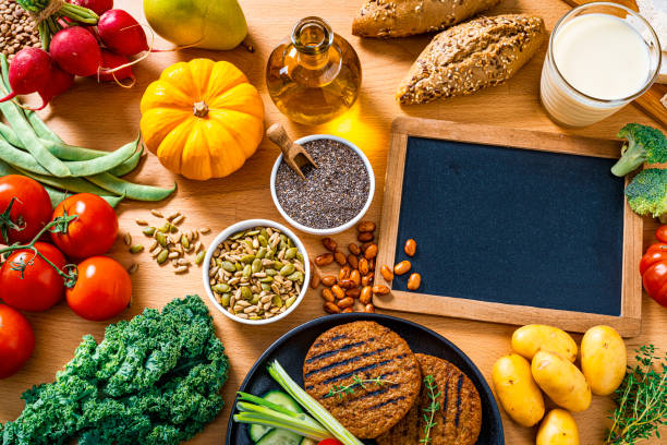istock Plant-based food for healthy eating 1487039283