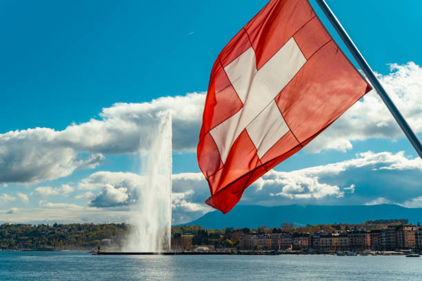 istock Jet d'Eau in Geneva City 1487044233
