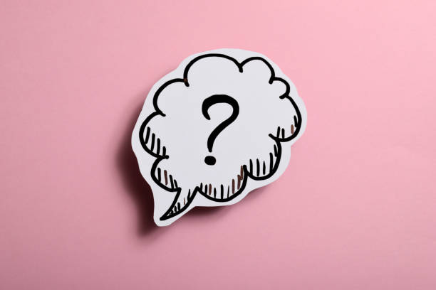 istock Question mark speech bubble of business concept 1487050877