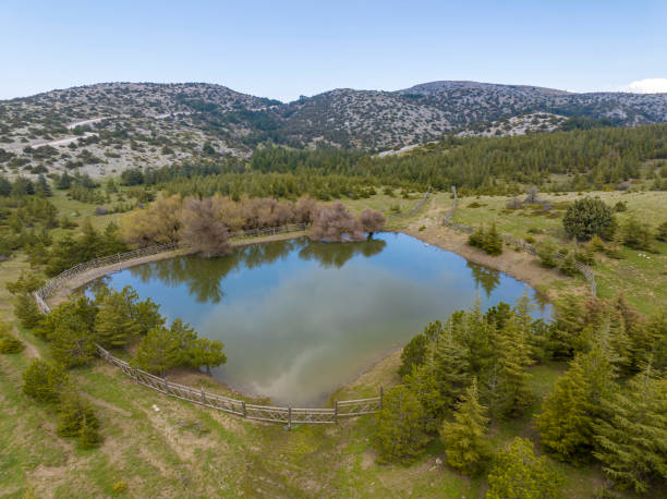 istock Spil mountain pond - lake. Manisa - Turkey 1487052240
