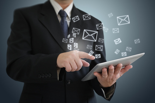 Email marketing online message internet business communication