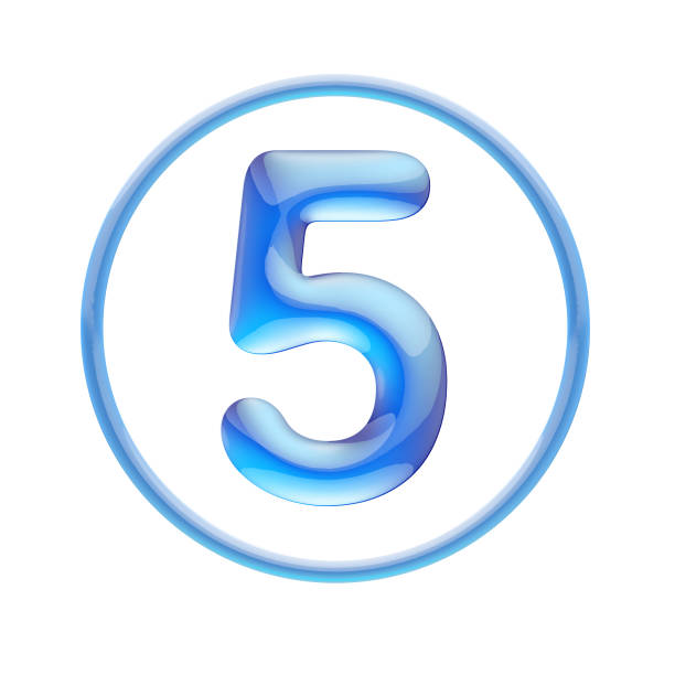 istock set on numbers made of blue glass on white background, 3d rendering 1487068098