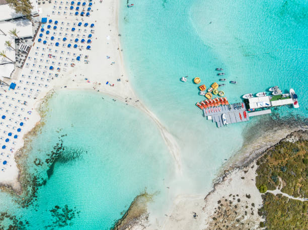 istock Landscape with Nissi beach, Ayia Napa, Cyprus 1487068381