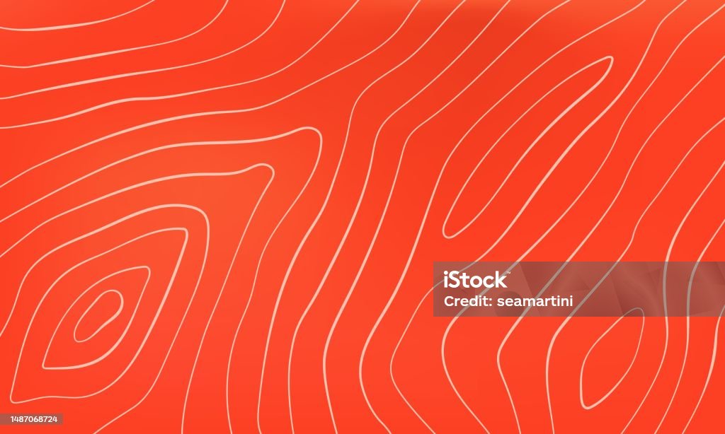 Fish/meat Texture Graph Salmon Fish Meat Pattern Texture Background Stock Illustration ...