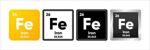 Iron Number 90+ Iron Periodic Table Stock Illustrations, Royalty-Free Vector ...