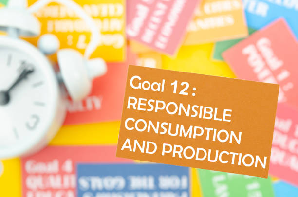 istock The Goal 12 : Responsible consumption and production. The SDGs 17 development goals environment. Environment Development concepts. 1487072866