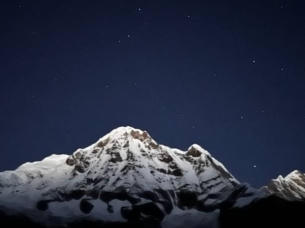 istock Heavenly Himalayas at night 1487083923