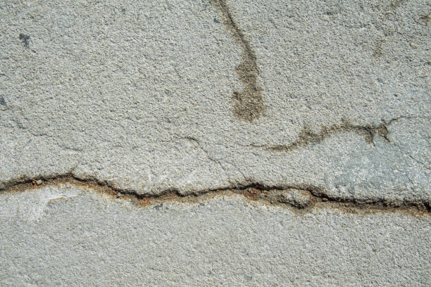 istock Image of cement with many cracks and some moisture. Vector concrete background texture 1487089600