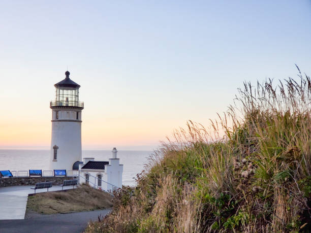 istock Lighthouse in Cape Disappointment State Park Washington 1487091004