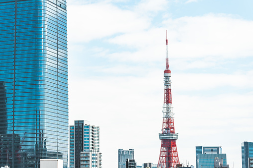 Tokyo Tower and Tokyo Tower. Shooting Location: Tokyo metropolitan area