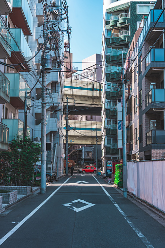 Street in the town, Tokyo