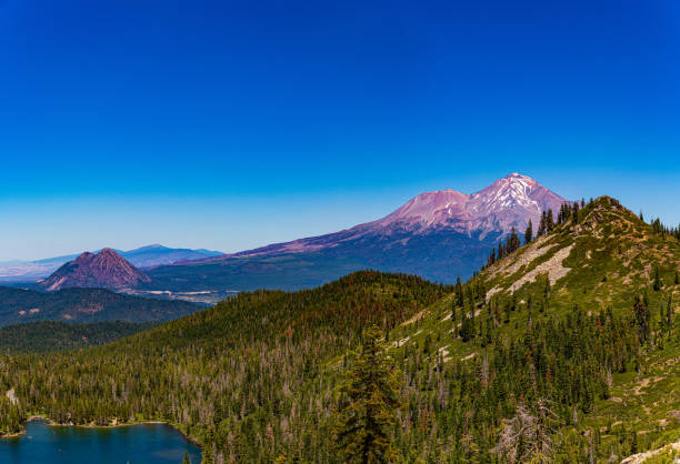 istock Mt. Shasta and Lakes 1487100128