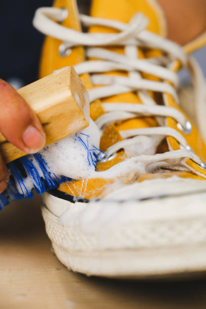 istock Cleaning Shoes w 1487100194