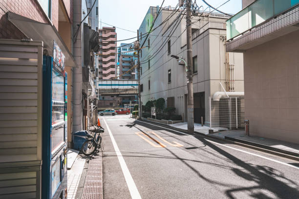 istock Street in the town, Tokyo 1487100460