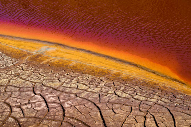 istock natural texture in river Rio Tinto, Andalusia, Spain 1487101542