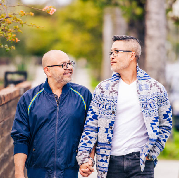 istock Walking together in the neighbourhood 1487104566