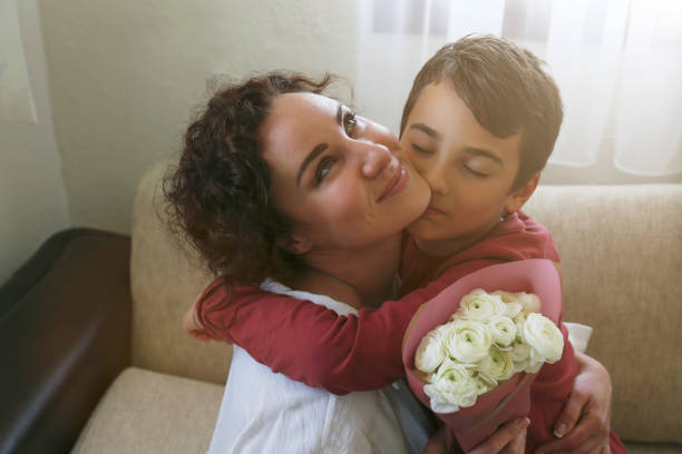 istock Happy mother's day concept. 1487109277