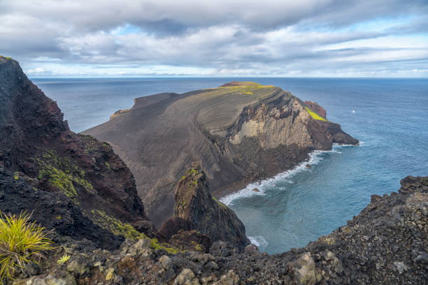istock Capelinhos volcano at Faial on the Azores 1487112783